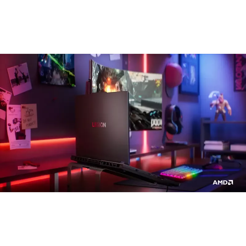 Nešiojamasis kompiuteris Lenovo Legion Pro 5 16 WQXGA – AMD Ryzen 9 9955HX, 32GB RAM, 1TB SSD, NVIDIA RTX 5070 8GB, Windows 11 Home