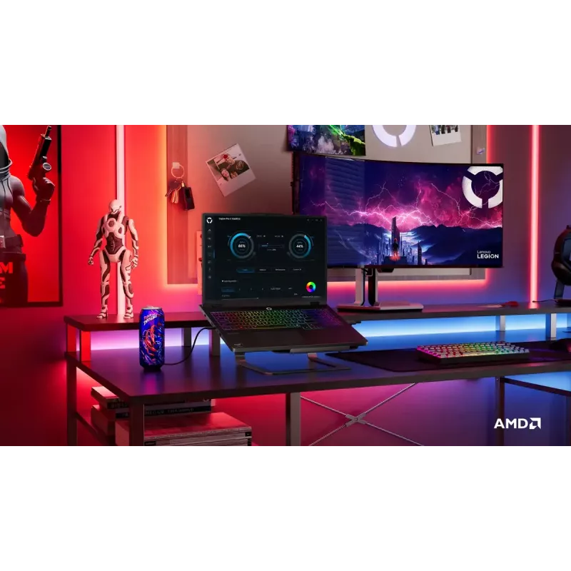 Nešiojamasis kompiuteris Lenovo Legion Pro 5 16 WQXGA – AMD Ryzen 9 9955HX, 32GB RAM, 1TB SSD, NVIDIA RTX 5070 8GB, Windows 11 Home