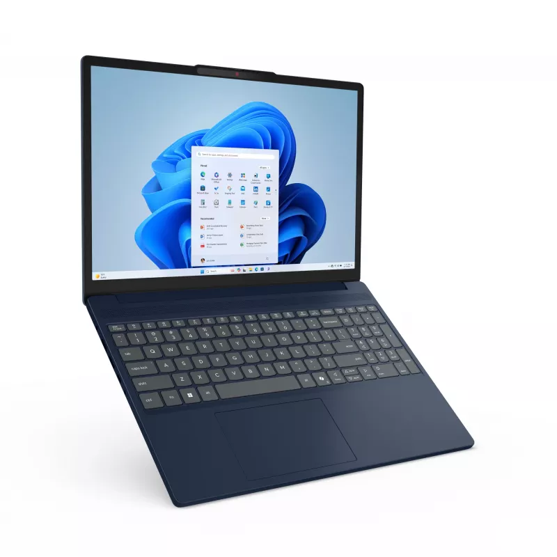 Lenovo IdeaPad plonas 3 15IRH10 Intel® Core™ i5 i5-13420H nešiojamasis kompiuteris 38,9 cm (15,3 col.) WUXGA 16 GB DDR5-SDRAM 512 GB SSD Wi-Fi 6 (802.11ax) anglų k. mėlynas