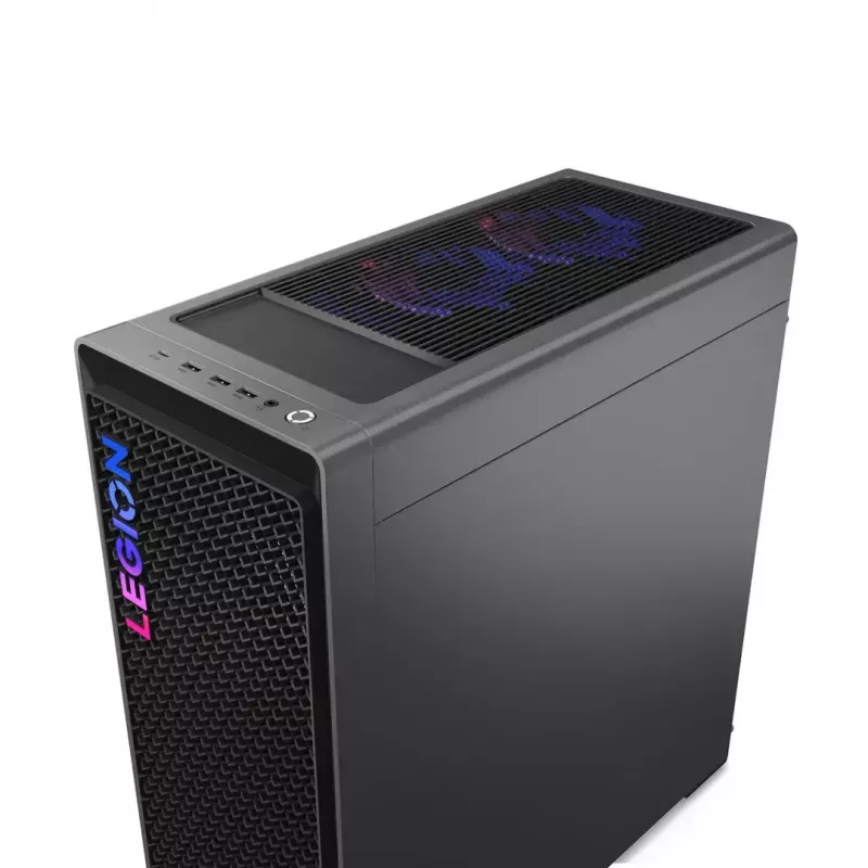 Kompiuterio bokštas Lenovo Legion T7 34IAS10 – Intel Core Ultra 7 265KF 20 branduolių, 64 GB DDR5, 2 TB PCIe 4.0 SSD, NVIDIA GeForce RTX 5070 Ti, Storm Pilka