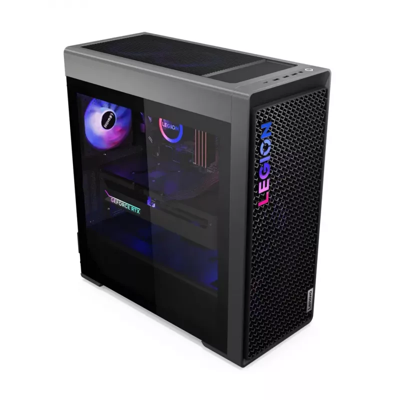Kompiuterio bokštas Lenovo Legion T7 34IAS10 – Intel Core Ultra 7 265KF 20 branduolių, 64 GB DDR5, 2 TB PCIe 4.0 SSD, NVIDIA GeForce RTX 5070 Ti, Storm Pilka