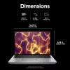 HP ZBook Fury 16 G11 Intel® Core™ i7 i7-14700HX 40,6 cm (16 colių) WUXGA 32 GB DDR5-SDRAM NVIDIA RTX 3500 Ada Wi-Fi 7 (802.11be) Windows 11 Pro AI darbo stotis, AI kompiuteris