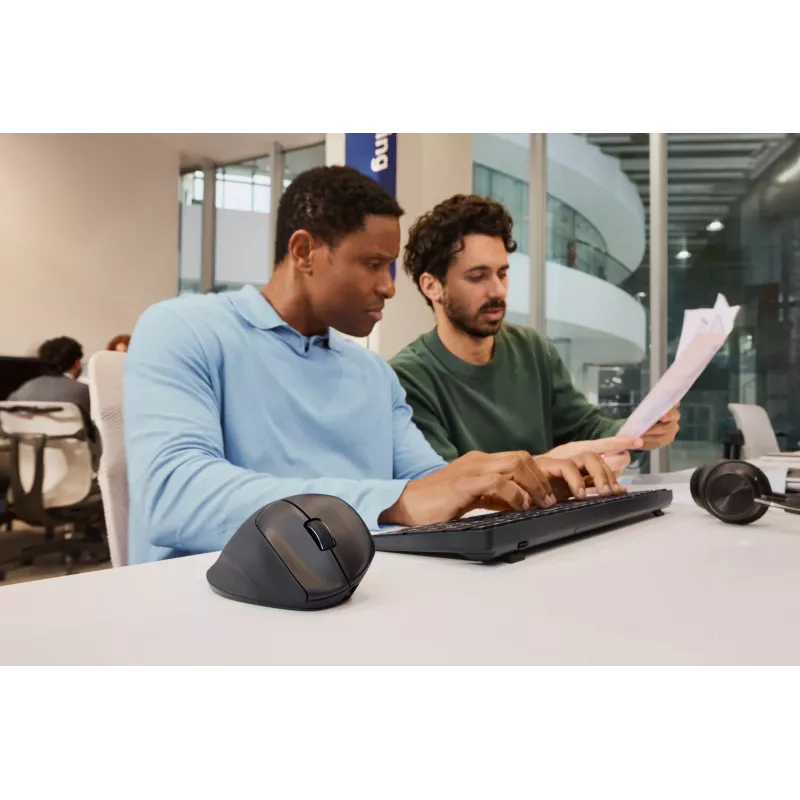 Belaidė ergonominė pakreipiama pelė HP Tilt Ergonomic 725M, juoda