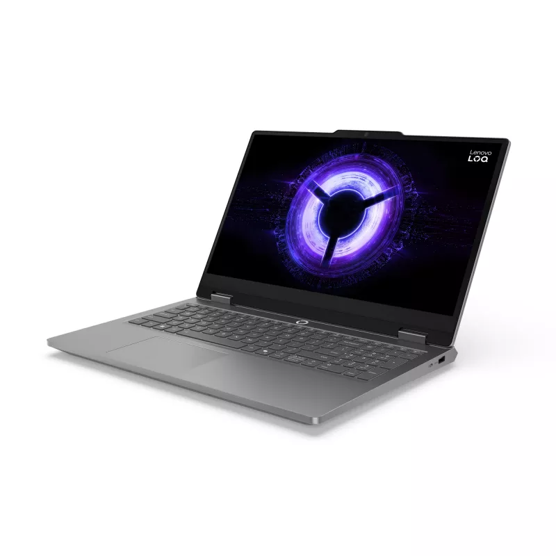Lenovo LOQ Essential 15IRX11 Intel® Core™ i5 i5-13450HX Nešiojamas kompiuteris 39,6 cm (15,6 colių) Full HD 16 GB DDR5-SDRAM 1 TB SSD NVIDIA GeForce RTX 5060 Wi-Fi 6 (802.11ax) Windows 11 Home Vokiška pilka