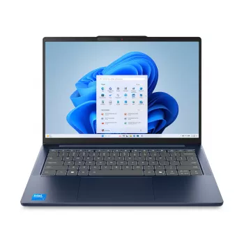 Lenovo IdeaPad plonas 5 14AKP10 Copilot+ PC nešiojamas kompiuteris su AMD Ryzen™ AI 5 330 procesoriumi, 35,6 cm (14 colių) WUXGA, 16 GB DDR5-SDRAM, 512 GB SSD, „Wi-Fi 7 (802.11be)“, „Windows 11 Home“, vokiečių kalba, mėlynas