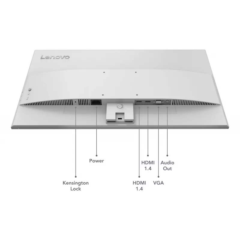 Lenovo L27-45 kompiuterio monitorius 68,6 cm (27 colių) 1920 x 1080 pikselių Full HD LED pilkas