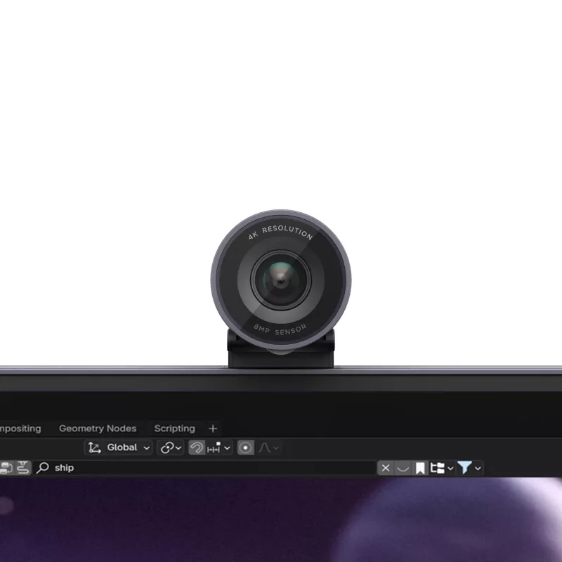 Monitorius Lenovo Yoga Pro 27UD-10 — 26,5 colio QD-OLED 4K (3840×2160), 0,03 ms, USB-C šakotuvas, VESA, garsiakalbiai, reguliuojamas aukštis, juodas