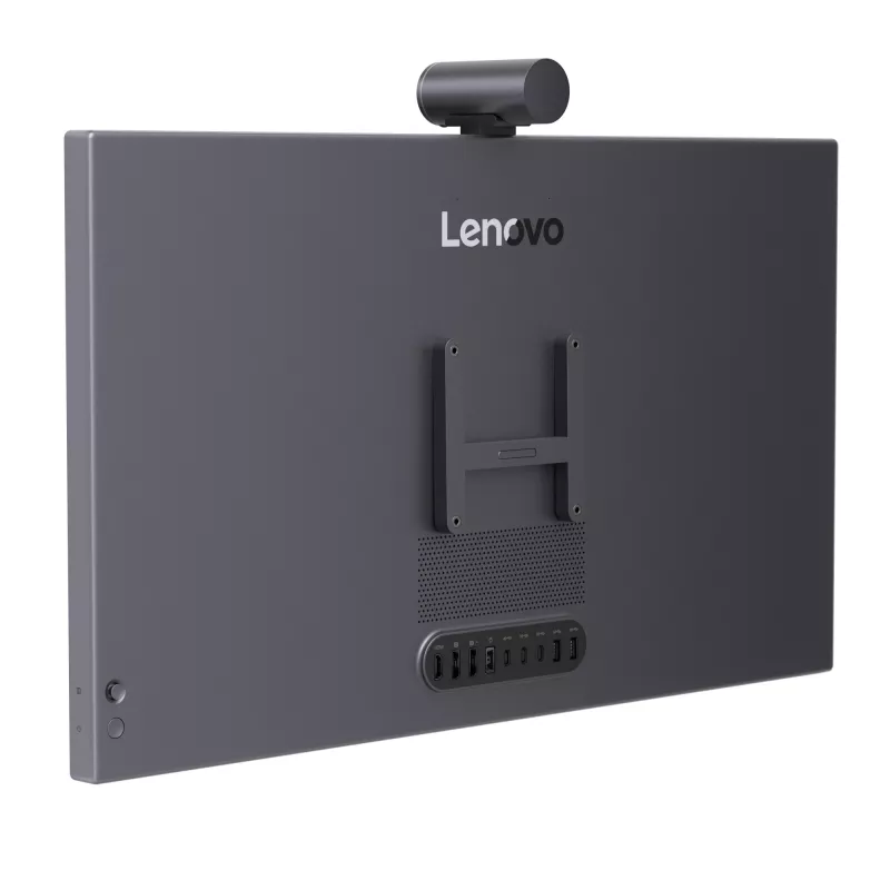 Monitorius Lenovo Yoga Pro 27UD-10 — 26,5 colio QD-OLED 4K (3840×2160), 0,03 ms, USB-C šakotuvas, VESA, garsiakalbiai, reguliuojamas aukštis, juodas