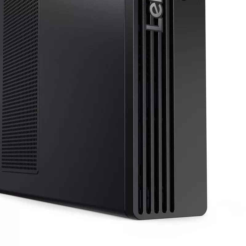 Mini PC Lenovo V100q 13GG Tiny Intel N100, 8 GB DDR5 RAM, 256 GB SSD, Wi‑Fi 6, vokiška klaviatūra, juoda