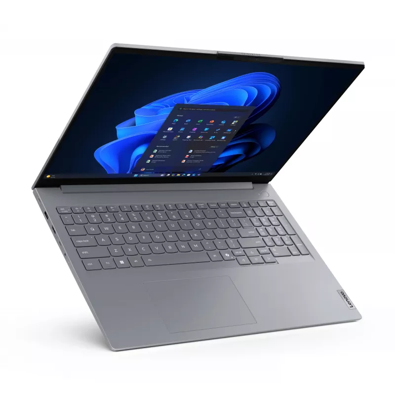 Lenovo ThinkBook 16 G9 AHP AMD Ryzen™ 7 250 nešiojamasis kompiuteris 40,6 cm (16 col.) WUXGA 32 GB DDR5-SDRAM 1 TB SSD Wi-Fi 7 (802.11be) Windows 11 Pro Vokiečių Pilka