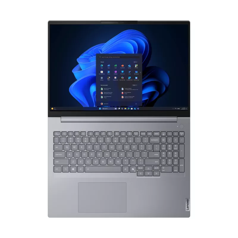 Lenovo ThinkBook 16 G9 AHP AMD Ryzen™ 7 250 nešiojamasis kompiuteris 40,6 cm (16 col.) WUXGA 32 GB DDR5-SDRAM 1 TB SSD Wi-Fi 7 (802.11be) Windows 11 Pro Vokiečių Pilka