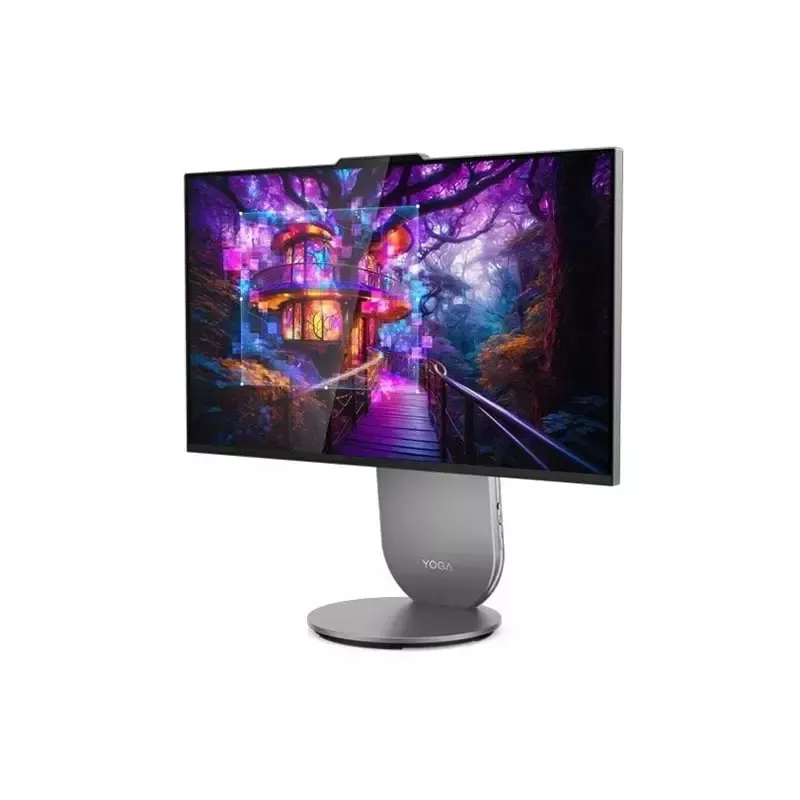 „Viskas viename“ stalinis kompiuteris Lenovo Yoga AIO 9 27IAH10 — 27 colių QHD, Intel Core Ultra 7 255H, 16 GB LPDDR5x, 1 TB SSD, Intel Arc 140T, Windows 11 Home