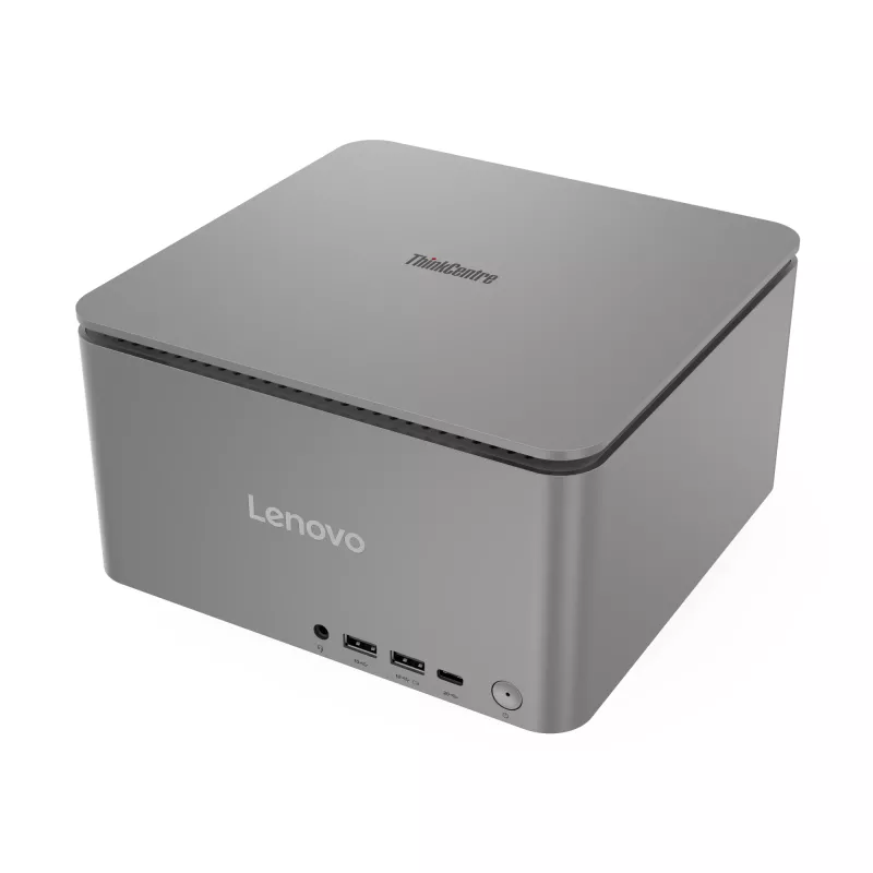 Lenovo ThinkCentre neo Ultra Intel® Core™ i7 i7-14700T 16 GB DDR5-SDRAM 1 TB SSD NVIDIA GeForce RTX 4060 Windows 11 Pro Mini PC pilka
