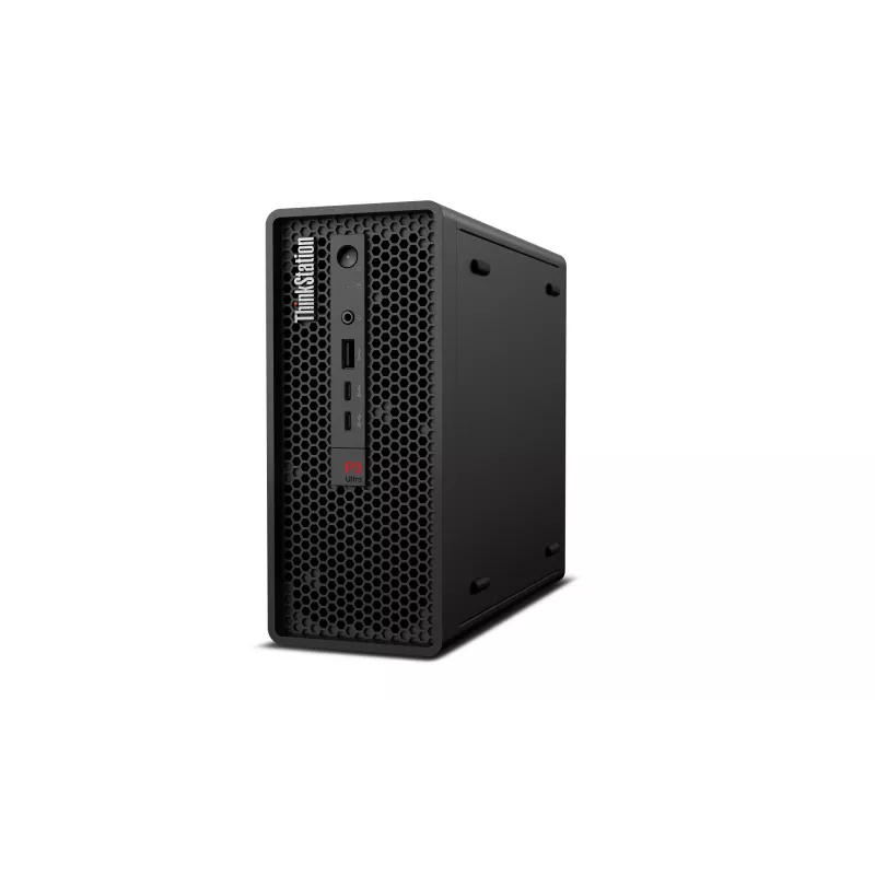 Lenovo ThinkStation P3 Ultra SFF Gen 2 Intel Core Ultra 7 265 32 GB DDR5-SDRAM 1 TB SSD NVIDIA RTX A400 Windows 11 Pro darbo stotis juoda