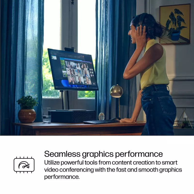 PC HP ProDesk 4 SFF G1i AI — „Intel Core Ultra 7 265“ (5,3 GHz, 20 branduolių), 16 GB DDR5, 1 TB NVMe SSD, „Windows 11 Pro“, „Wi‑Fi 6E“