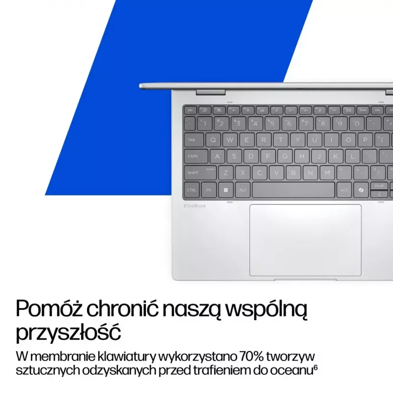 Laptop HP EliteBook 8 Flip G1i 13 Ultra — 13,3 col. WUXGA jutiklinis IPS 400 nitų, Ryzen 7 255U, 32 GB LPDDR5x-7500, 1 TB SSD, Intel Arc kamera, 62 Wh, Windows 11 Pro