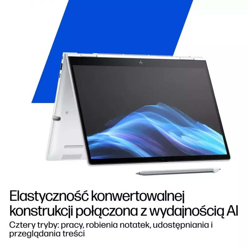 Laptop HP EliteBook 8 Flip G1i 13 Ultra — 13,3 col. WUXGA jutiklinis IPS 400 nitų, Ryzen 7 255U, 32 GB LPDDR5x-7500, 1 TB SSD, Intel Arc kamera, 62 Wh, Windows 11 Pro
