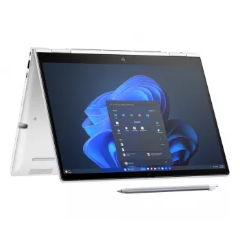 HP EliteBook 8 Flip G1i Intel Core Ultra 7 255U hibridinis (2 viename) 33,8 cm (13,3 col.) jutiklinis WUXGA 32 GB LPDDR5x-SDRAM 1 TB SSD Wi-Fi 7 (802.11be) Windows 11 Pro sidabrinis