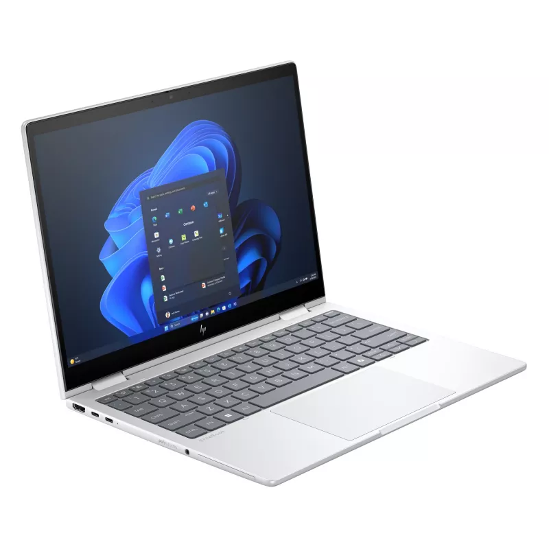 HP EliteBook 8 Flip G1i Intel Core Ultra 7 255U hibridinis (2 viename) 33,8 cm (13,3 col.) jutiklinis WUXGA 32 GB LPDDR5x-SDRAM 1 TB SSD Wi-Fi 7 (802.11be) Windows 11 Pro sidabrinis