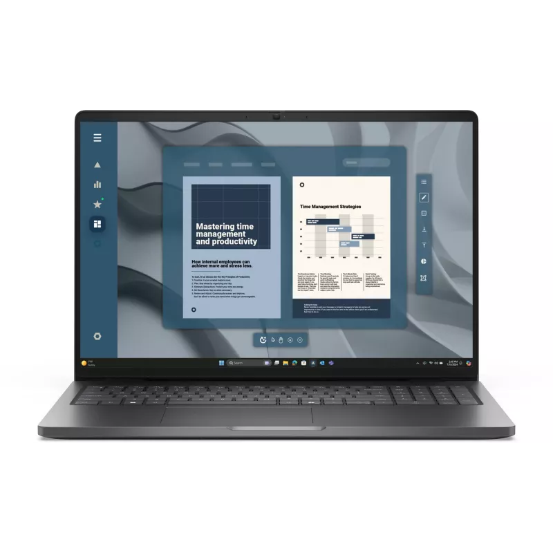 DELL Pro 16 PC16255 AMD Ryzen™ 5 220 Nešiojamasis kompiuteris 40.6 cm (16 colių) Full BTO507_PC16255_EMEA
