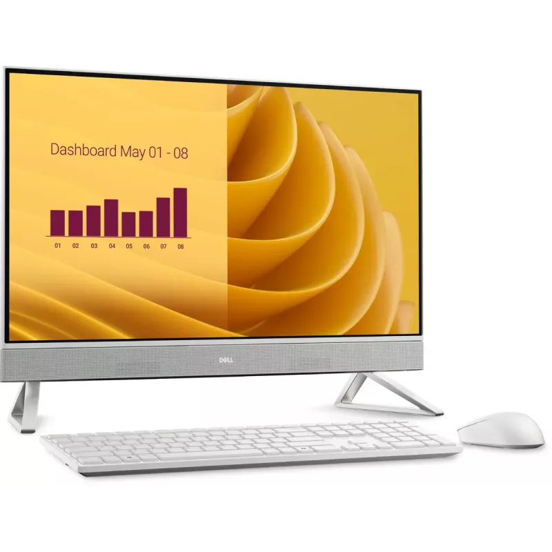 „Viskas viename“ kompiuteris Dell EC27250 — 27 colių FHD jutiklinis ekranas, Intel Core 7 150U 5,4 GHz, 16 GB DDR5, 1 TB SSD, NVIDIA GeForce MX570A 2 GB, Windows 11 Pro