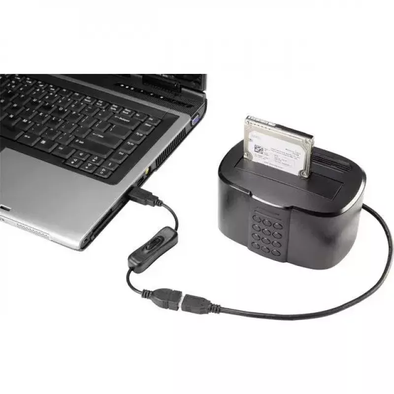 USB laidas Renkforce RF-3322982 0,25 m USB A juodas