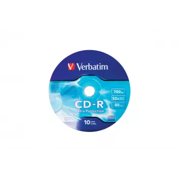 Verbatim CD-R 52X 700MB 10PK OPS Wrap EP 10 vnt.