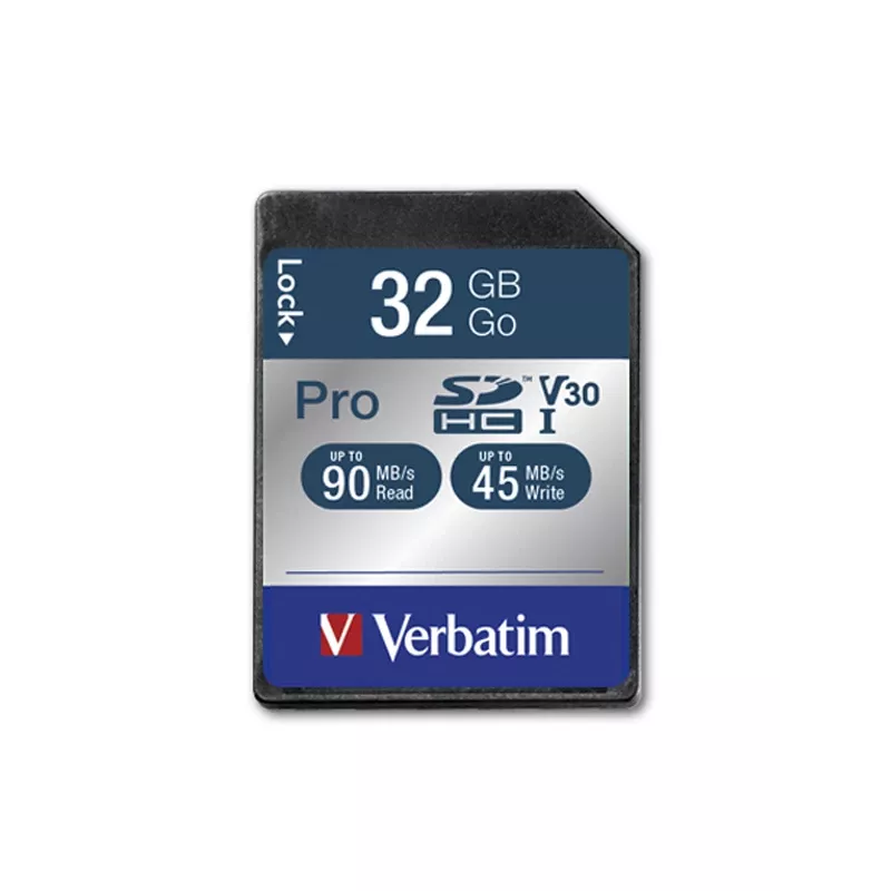 Flash atmintinė Verbatim Pro 32 GB SDHC UHS Class 10
