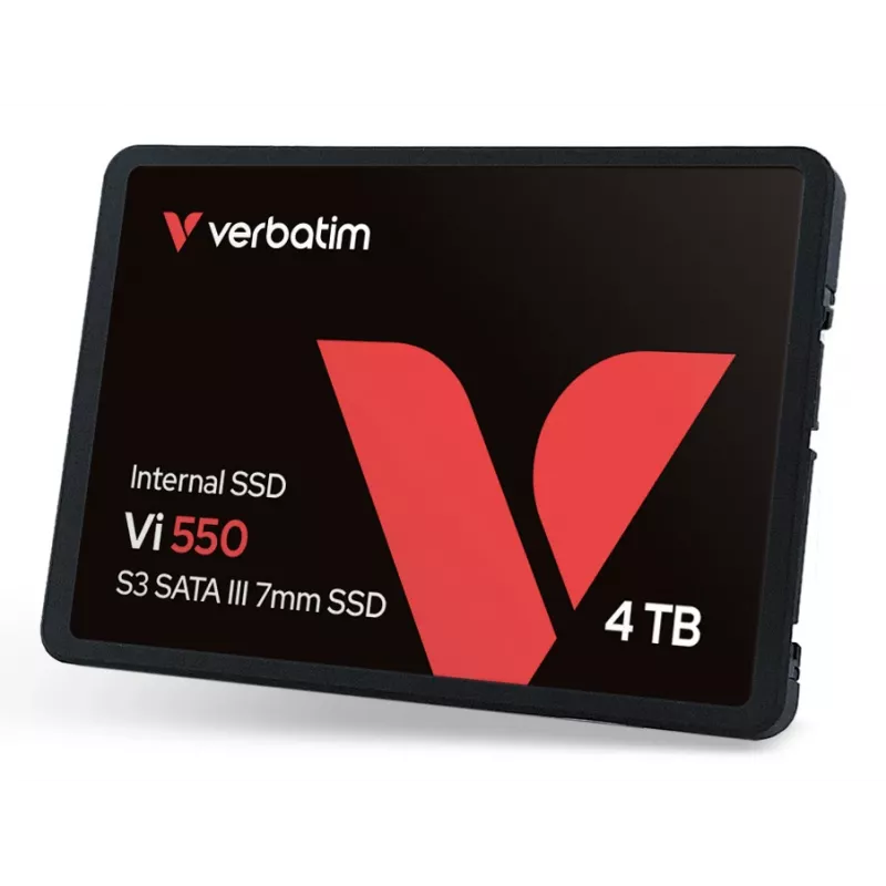 Verbatim Vi550 S3 SSD 4TB, 4 TB, 2,5 colio, 510 MB/s, 6 Gbit/s