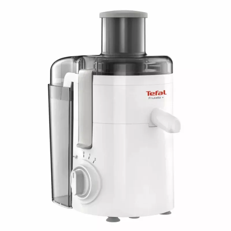 Elektrinė pomidorų sulčiaspaudė Tefal Frutelia ZE370138 — balta, pakopinė greičio kontrolė