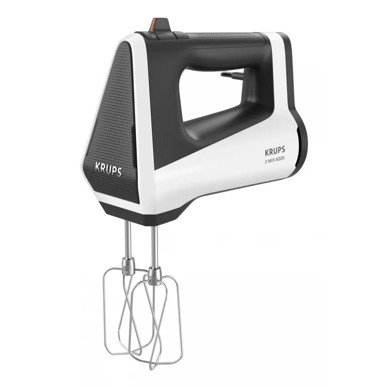 Krups 3MIX 6000 Rankinis plaktuvas 600 W Pilka, Balta