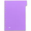 Elba Oxford skyriklis 400005445 — A4 polipropileno (PP) įvairių spalvų, 6 vnt., 227×300 mm