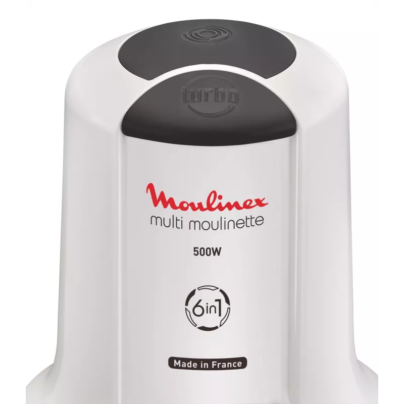 Elektrinis maisto smulkintuvas Moulinex AT7231 0,5L 500W Baltas