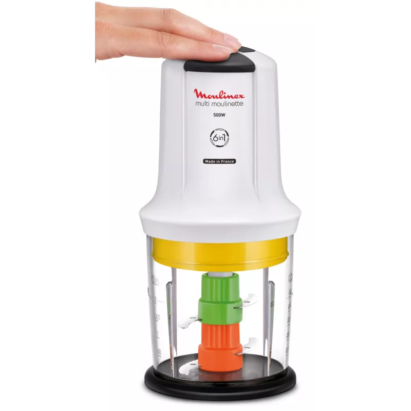 Elektrinis maisto smulkintuvas Moulinex AT7231 0,5L 500W Baltas