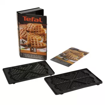 Sumuštinių keptuvė Tefal XA8006 — kompaktiška 226 × 132 mm, juoda, efektyvus kaitinimas tolygiam skrudinimui