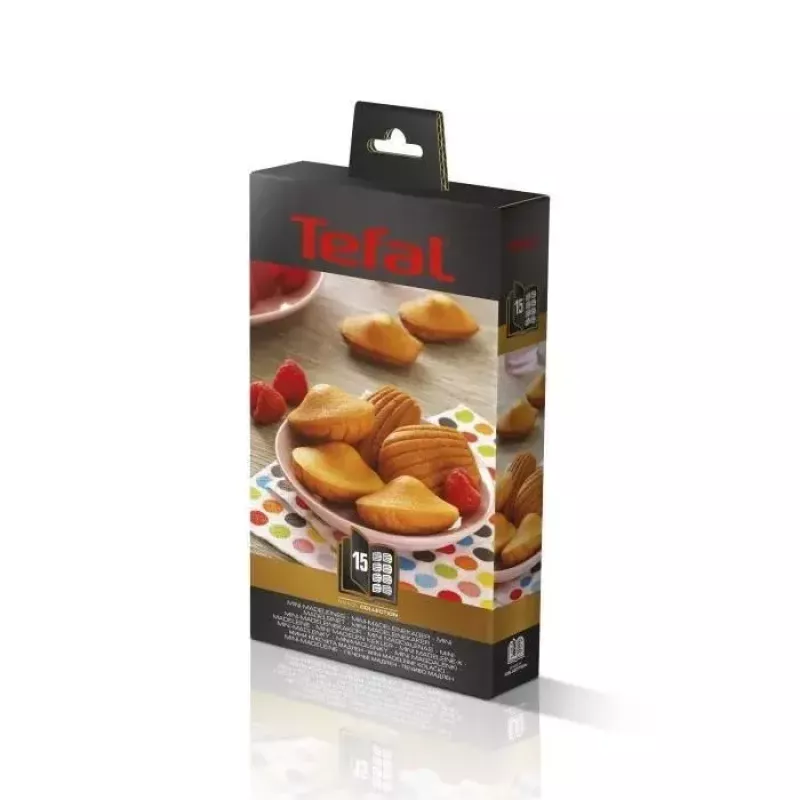 Atsarginė plokštė Tefal XA801512 juoda, skirta Snack Collection, 242×155×44 mm, 2 vnt.