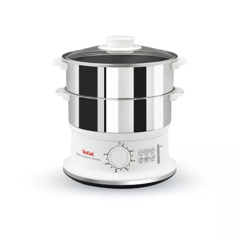 Tefal VC1451 garintuvas 2 krepšeliai Atskirai stovintis 900 W Balta, nerūdijantis plienas