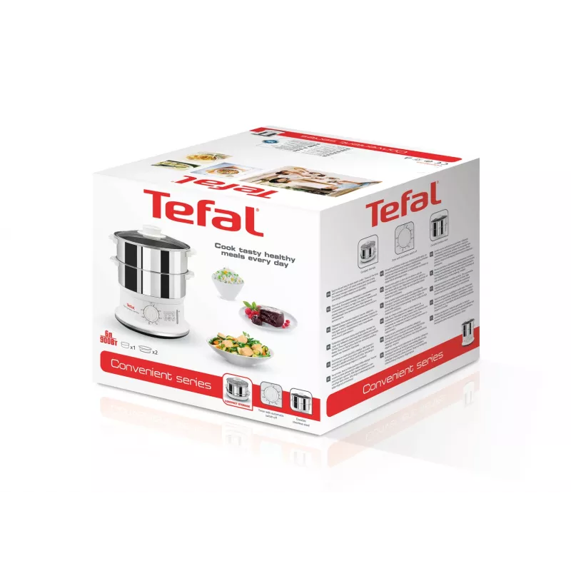 Tefal VC1451 garintuvas 2 krepšeliai Atskirai stovintis 900 W Balta, nerūdijantis plienas