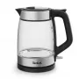 Tefal stiklinis virdulys KI605830 elektrinis virdulys 1,7 L 2200 W juoda, sidabrinė, permatoma