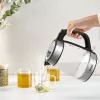 Tefal stiklinis virdulys KI605830 elektrinis virdulys 1,7 L 2200 W juoda, sidabrinė, permatoma
