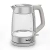 Tefal Stiklinis virdulys KI605B30 elektrinis virdulys 1,7 L 2200 W Pilka, Sidabrinė, Skaidri