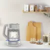Tefal Stiklinis virdulys KI605B30 elektrinis virdulys 1,7 L 2200 W Pilka, Sidabrinė, Skaidri