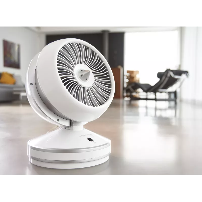Rowenta HQ7152 patalpų ventiliatorinis elektrinis šildytuvas, baltas, sidabrinis