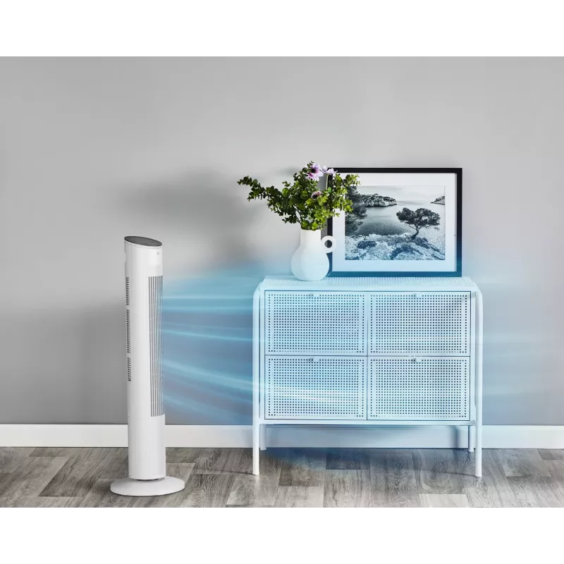 Buitinis bokštinis ventiliatorius Rowenta Eole VU6871 baltas 40W AC 220-240V