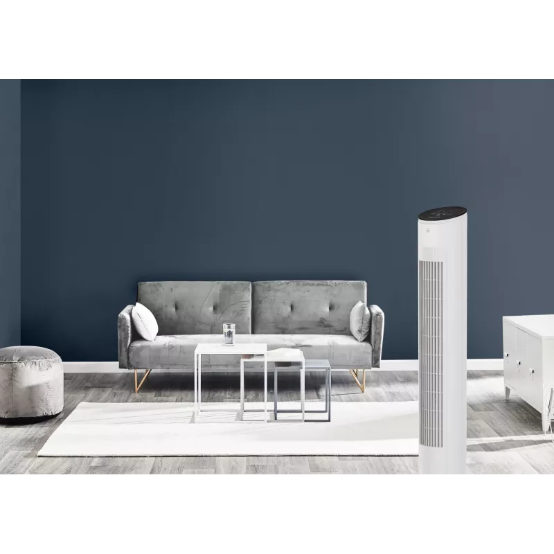 Buitinis bokštinis ventiliatorius Rowenta Eole VU6871 baltas 40W AC 220-240V