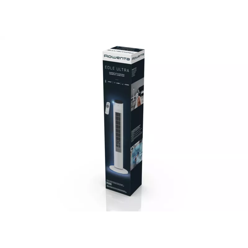Buitinis bokštinis ventiliatorius Rowenta Eole VU6871 baltas 40W AC 220-240V