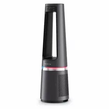 Oro valytuvas Rowenta Eclipse 3-in-1 Connect QU5072, skirtas iki 50 m², 130 m³/h, 62 dB, sidabrinis