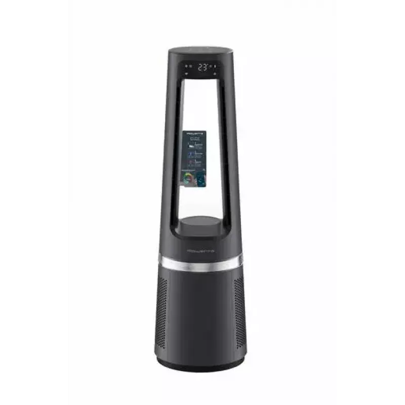 Oro valytuvas Rowenta Eclipse 3-in-1 Connect QU5072, skirtas iki 50 m², 130 m³/h, 62 dB, sidabrinis