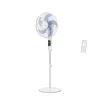 Buitinis grindų ventiliatorius Rowenta Turbo Silence VU5450F0, 32 W, 1470 mm aukštis, baltas