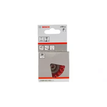 Vielinis puodelio šepetys Bosch 2608622052 nailono šereliai skersmuo 5 cm storis 1,1 mm